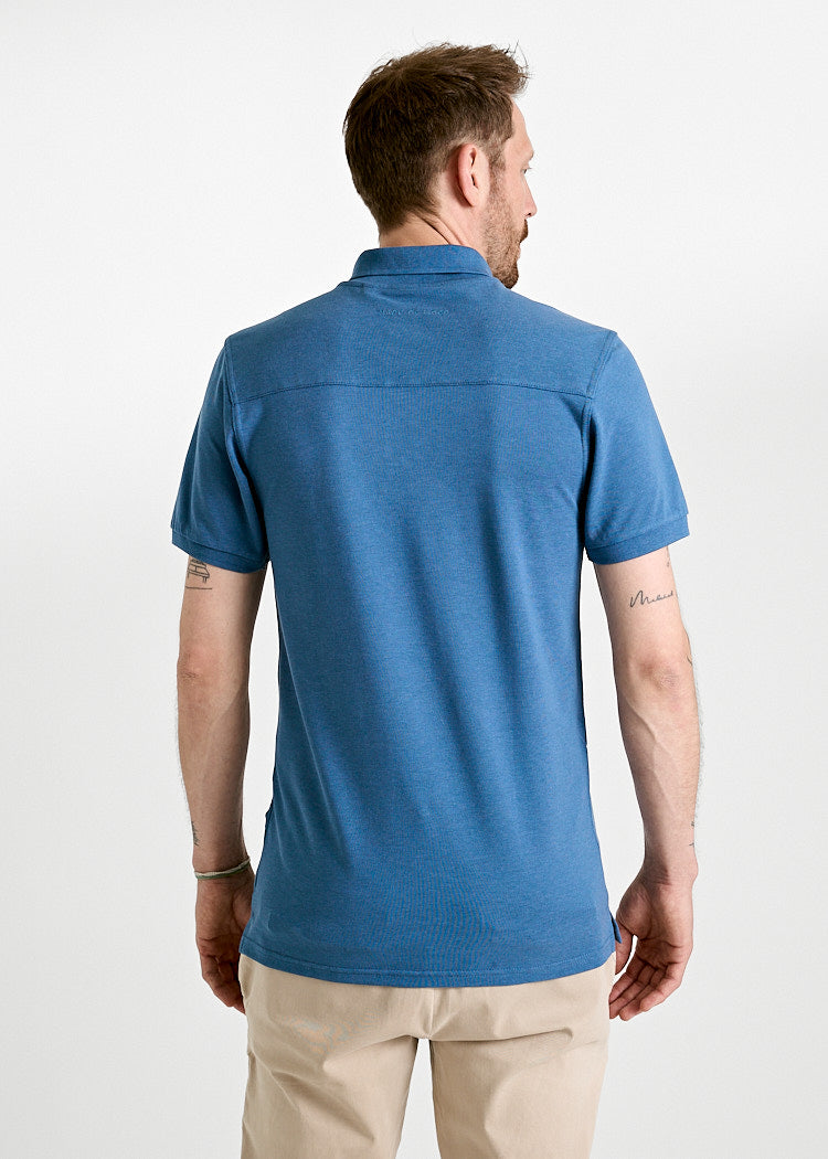 Wijld Paul Polo-Shirt Bijout Blue Slim Regular