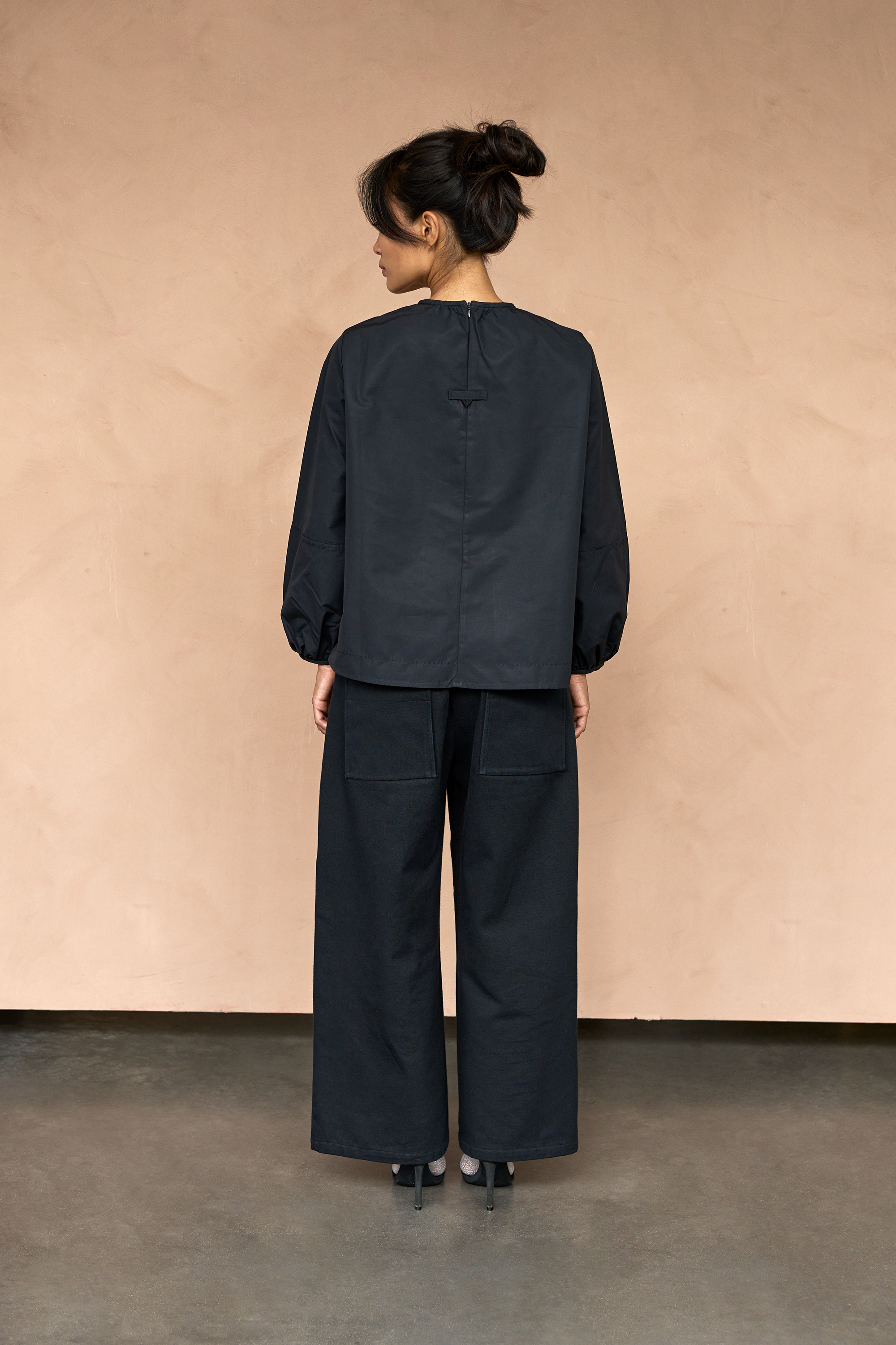 Christiane Strobel ANJALI Hose Bio-Twill gerades Bein