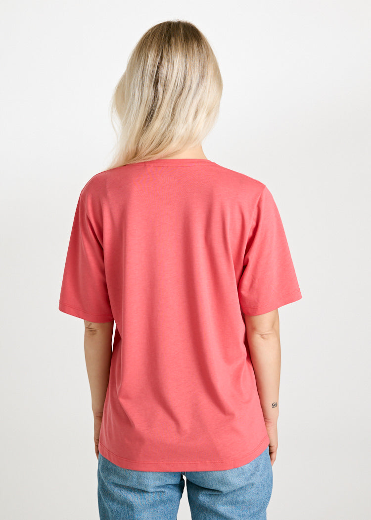 Wijld Tilda Woodshirt Cayenne Damen Motiv T-Shirt Holz