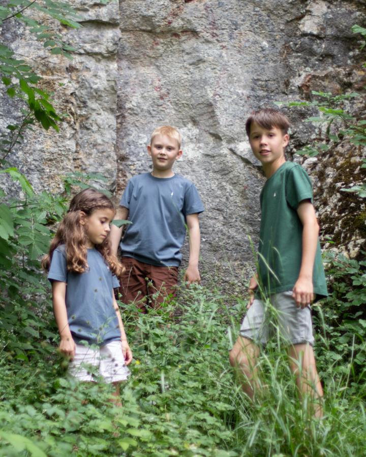 NIKIN TreeShirt Kids T-Shirt 3er-Pack Baumwolle Alltag