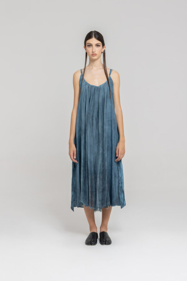 Sanctamuerte Abiti Abito Lungo Maxikleid lang