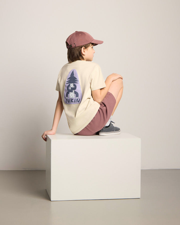 NIKIN TreeShirt Anniversary Kinder T-Shirt Pumice Bio