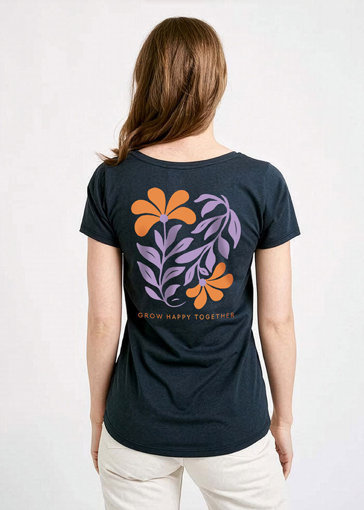 Wijld WoodShirt Lena Midsummer Bloom T-Shirt Bio