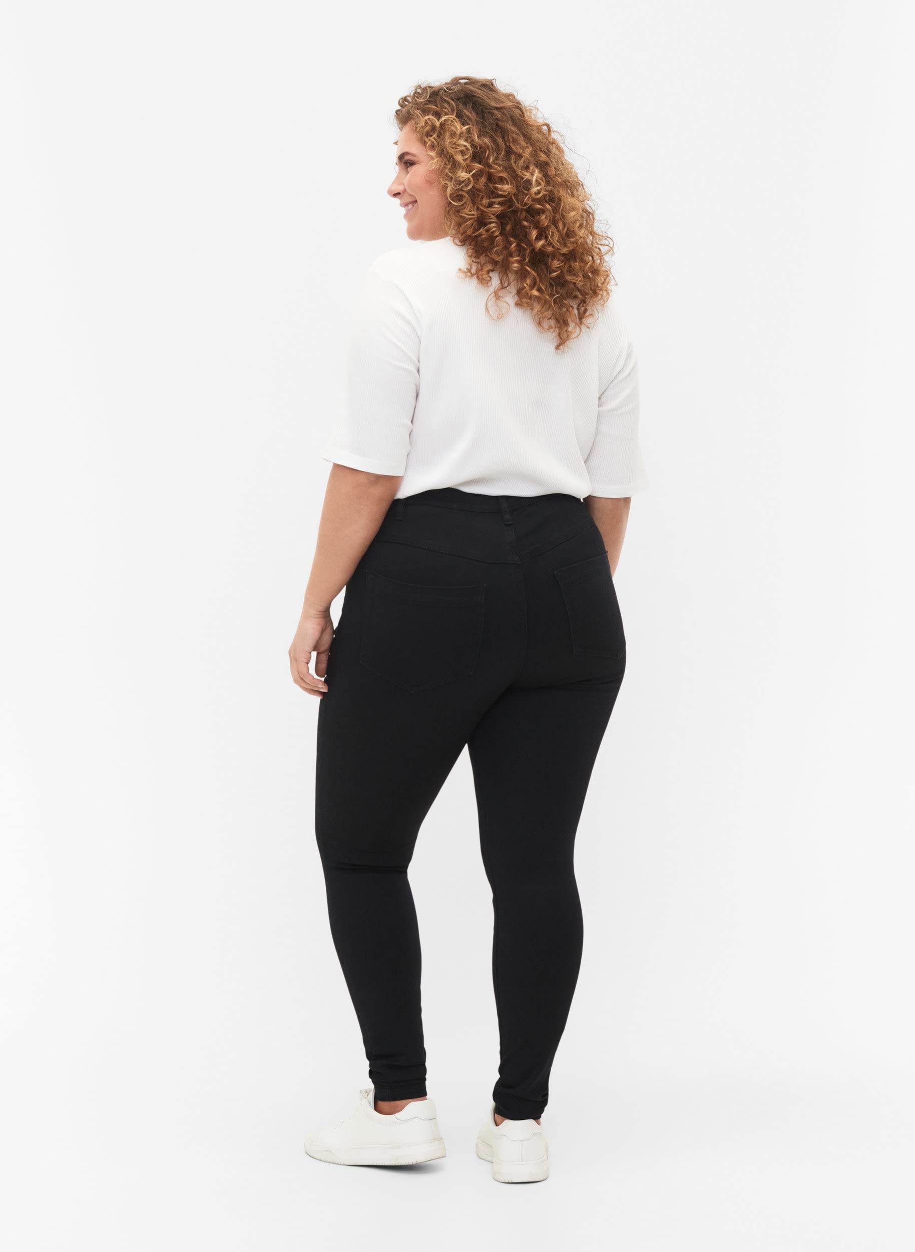 Zizzi Amy Skinny Jeans Damen große Größen 50/78cm High Waist
