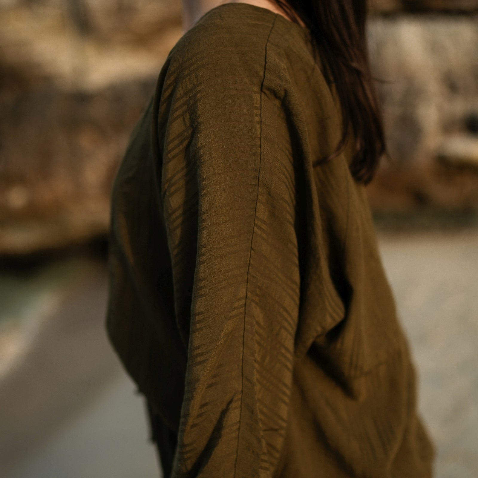 NORDLICHT Blusen Hanna Bluse Tencel Streifen