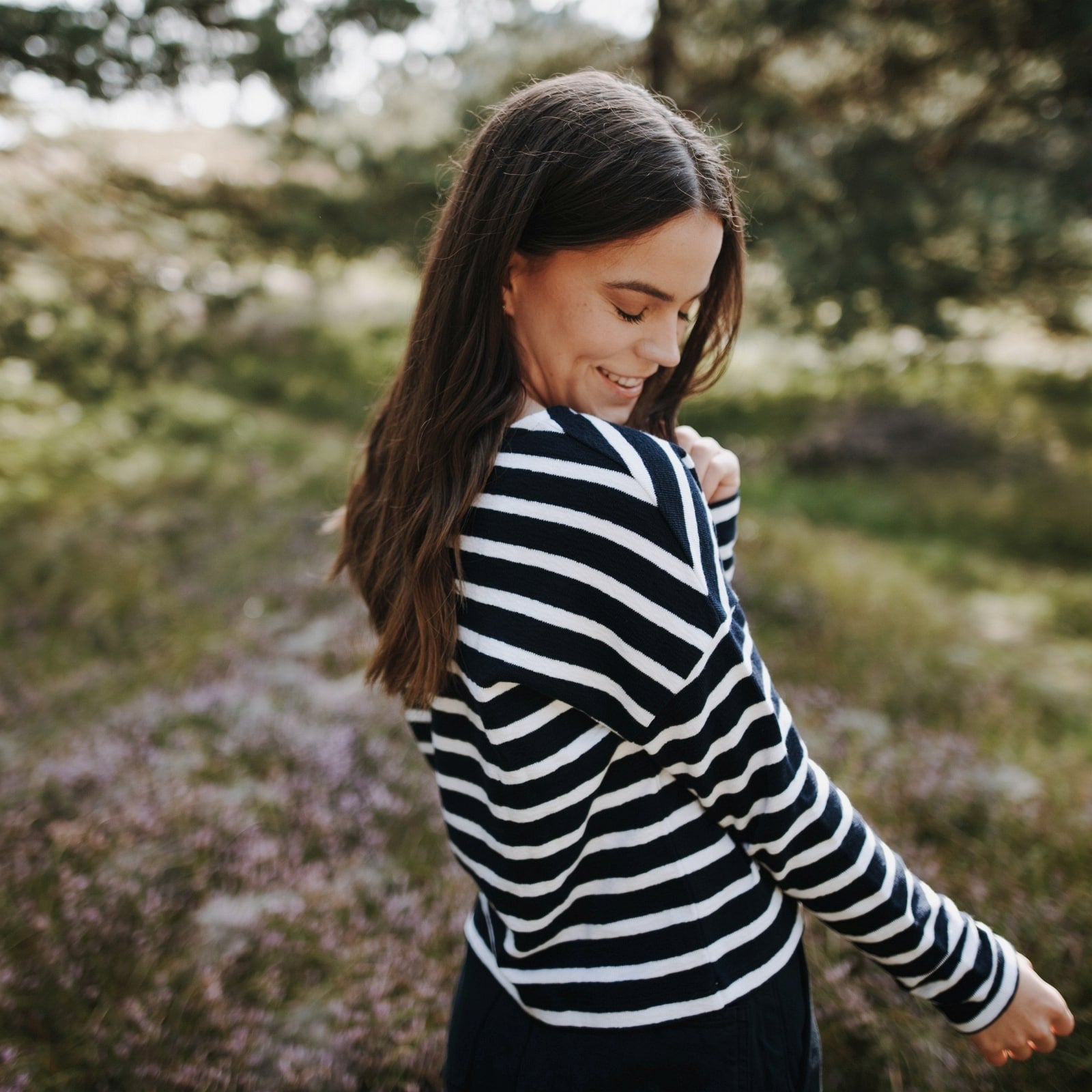 Nordlicht Frida Pullover Damen Gestreift Bio-Baumwolle