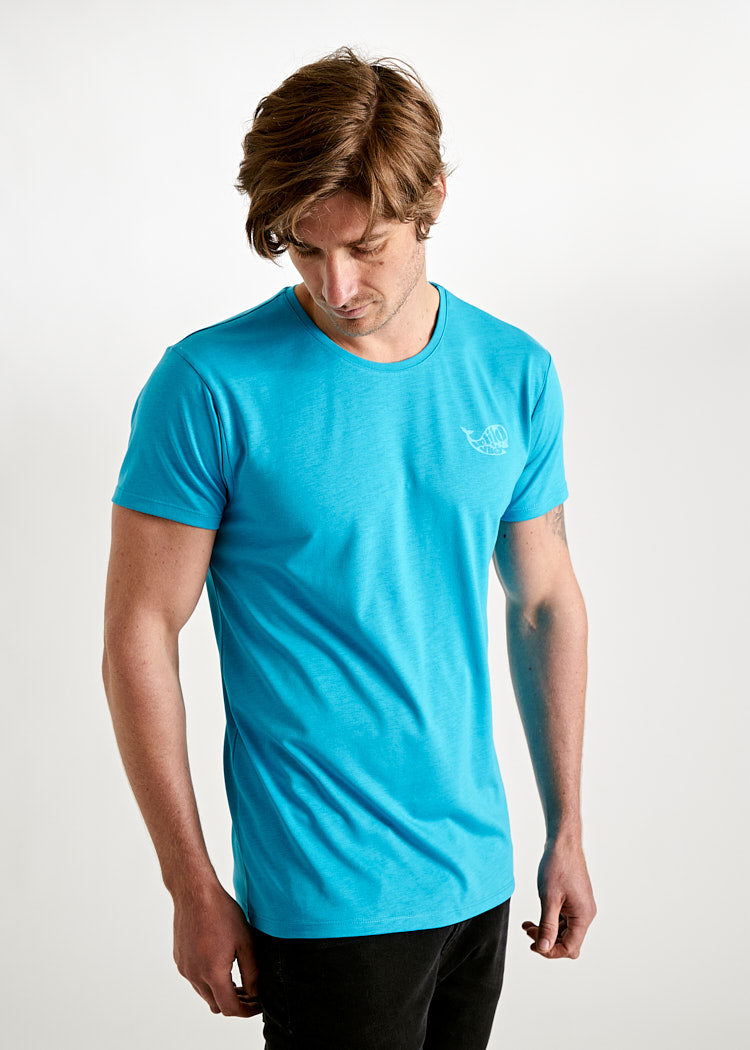 Wijld WoodShirt Alex Herren T-Shirt Lilwhale Print Lyocell