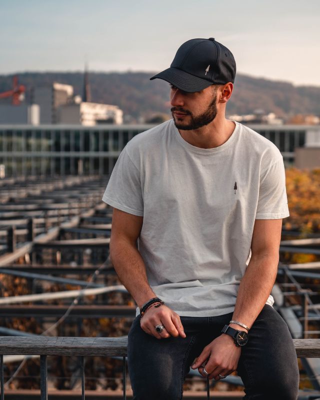 NIKIN TreeCap Baseball Cap Navy Bio-Baumwolle verstellbar