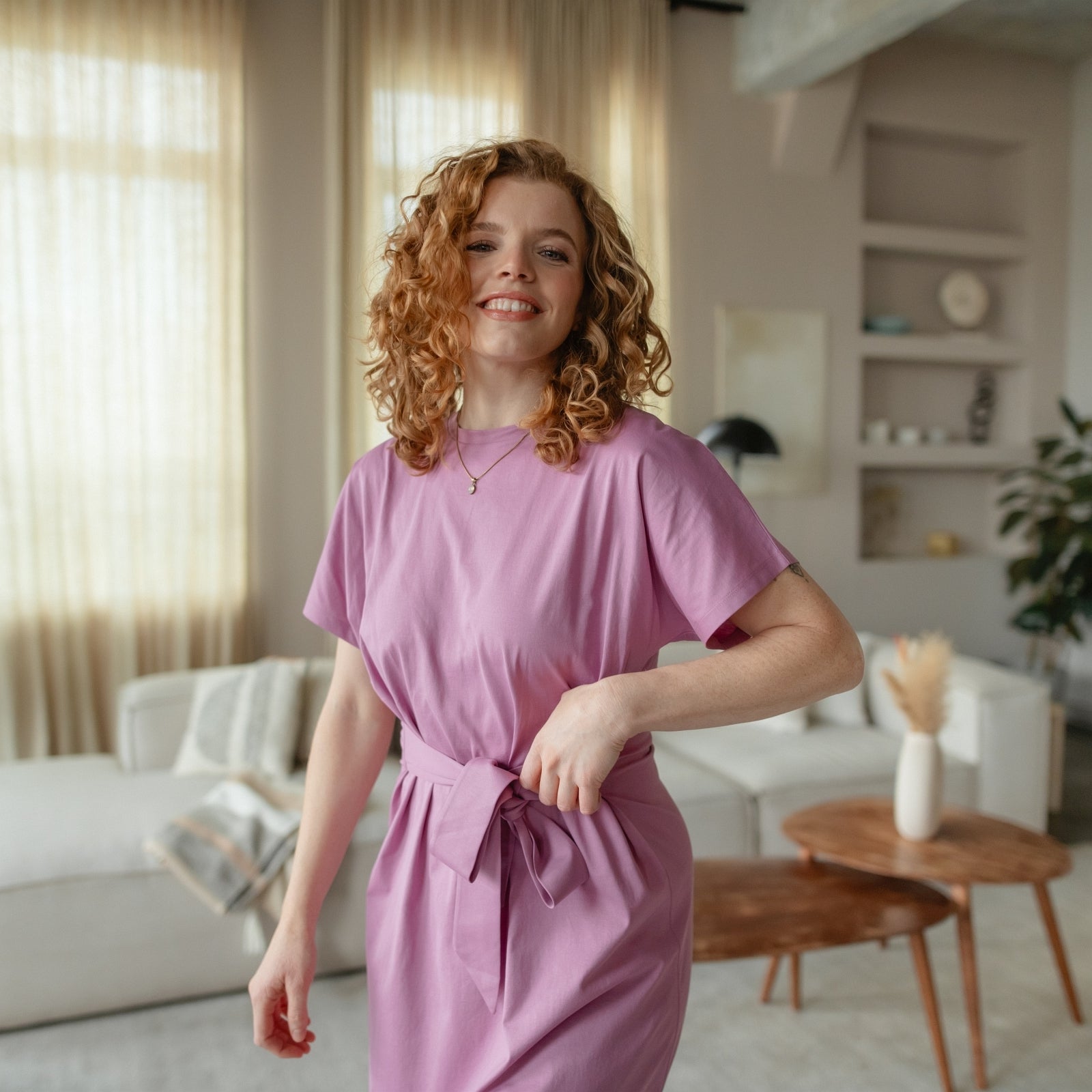 NORDLICHT Minja Wickelkleid Jersey Bio-Baumwolle