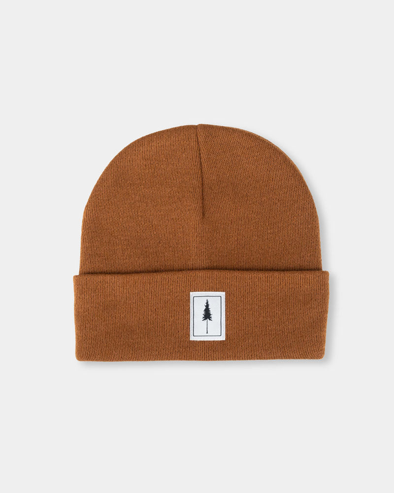 NIKIN Treeanie Classic Beanie Sepia Baumwollmix