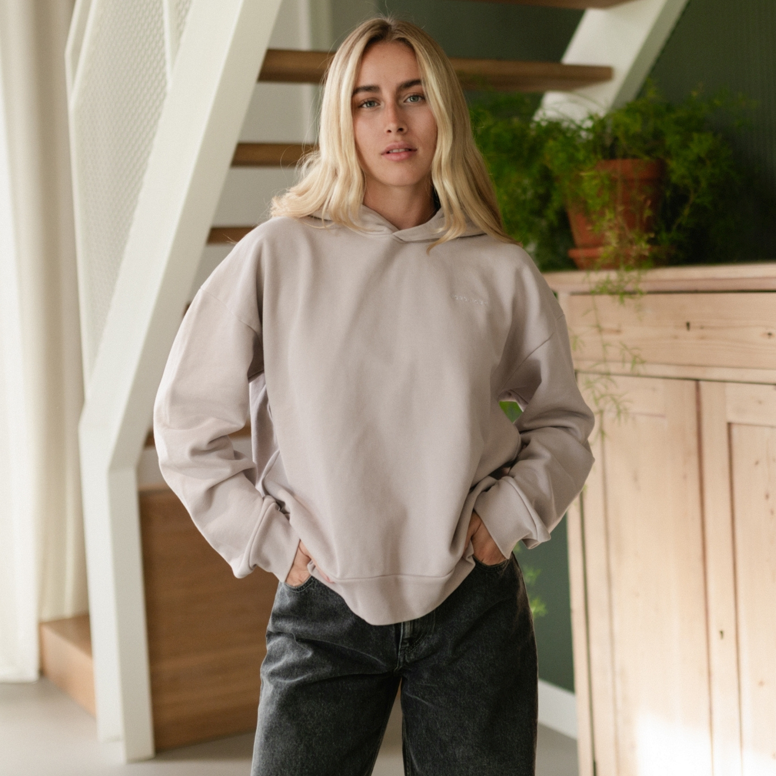 Nordlicht Nissa Hoodie Pullover Braun Bio-Baumwolle
