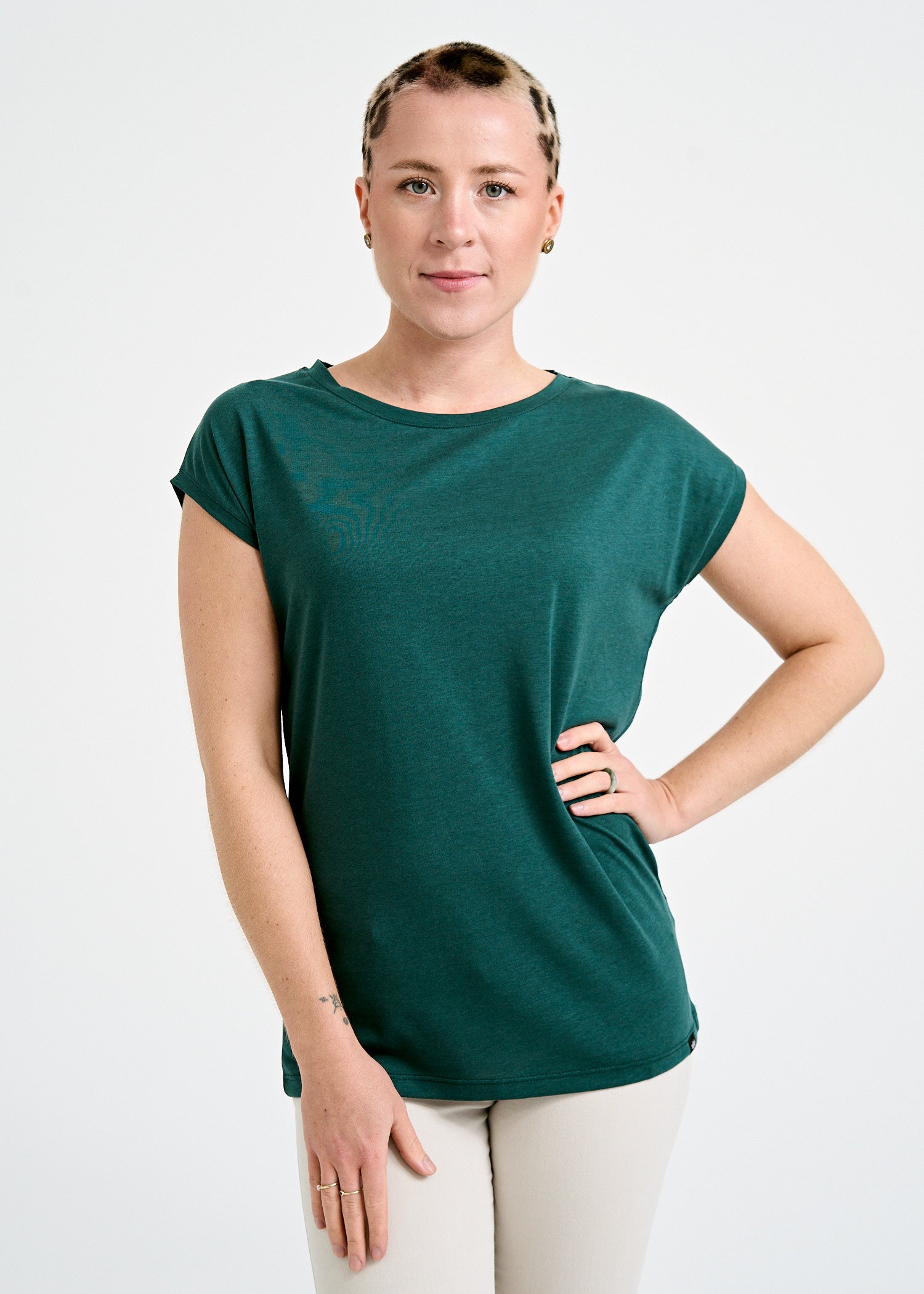 Wijld Elena Sea Moss Damen Shirt Überschulter