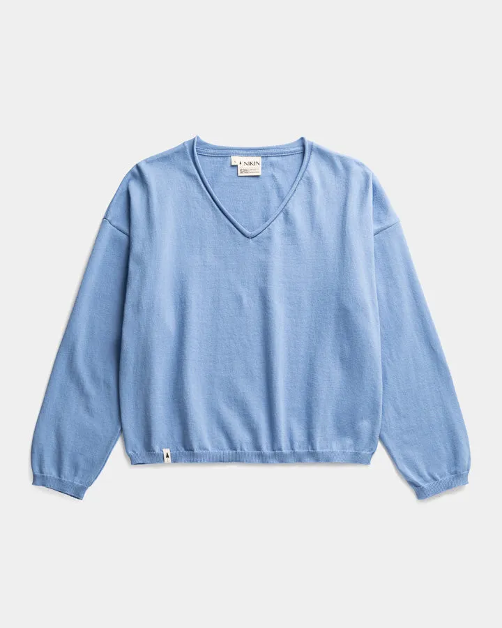 NIKIN TreePullover Knitted Light Damen Provence Bio-Baumwolle