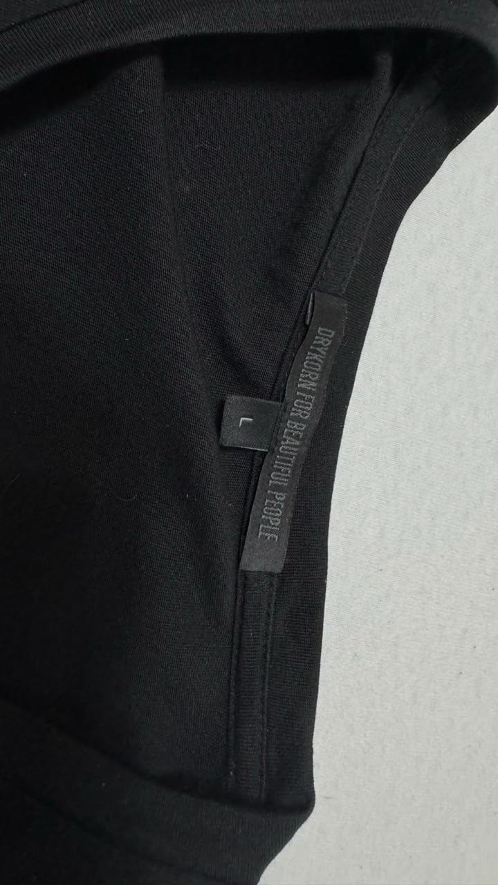 Drykorn Drynamic T-Shirt Slim Fit Schwarz S Herren