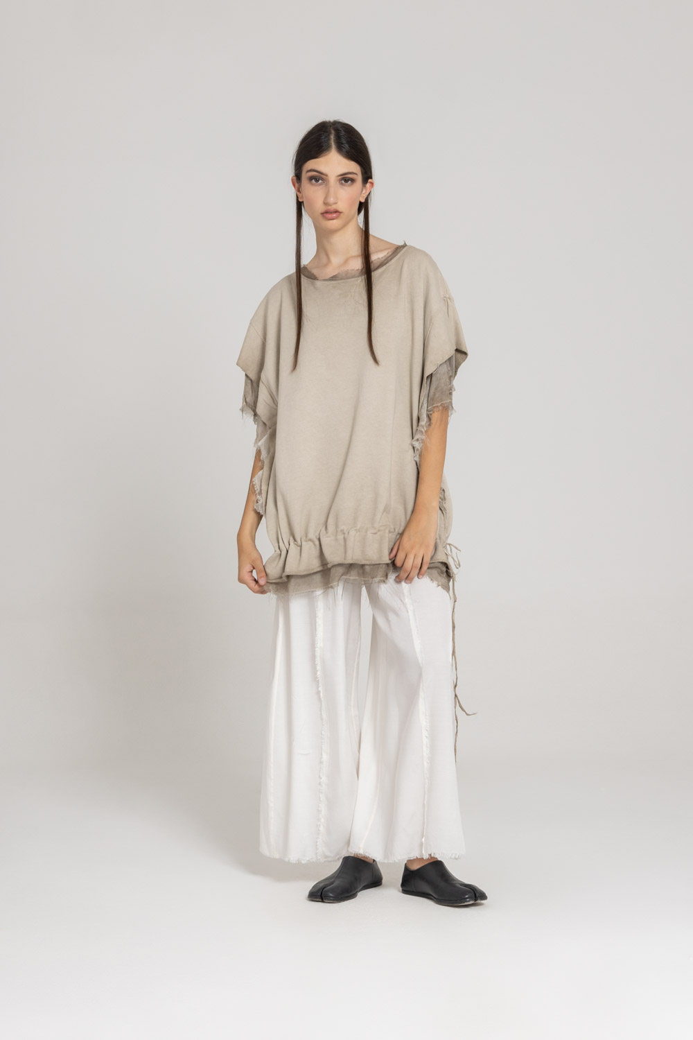 Sanctamuerte Over Pullover Felpa Viskose-Seide