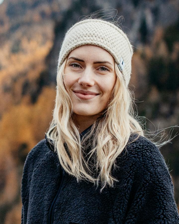 NIKIN TreeHeadband Knitted Fleece Beige Stirnband Baumwolle