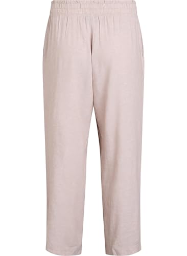 Zizzi Trousers Leinen Hose Viskose Große Größen 42-44