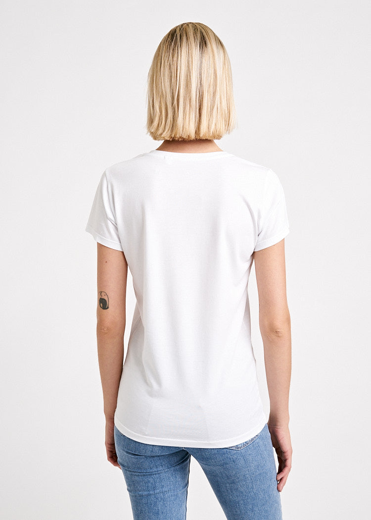 Wijld Sarah Little Rainbow Damen T-Shirt mit Print
