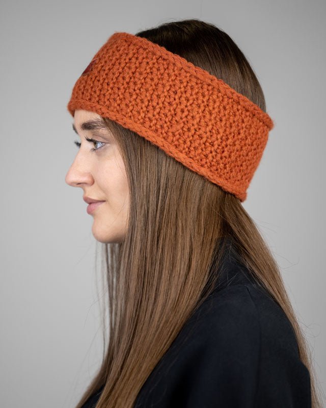 NIKIN TreeHeadband Patch Stirnband Fleece brick One Size