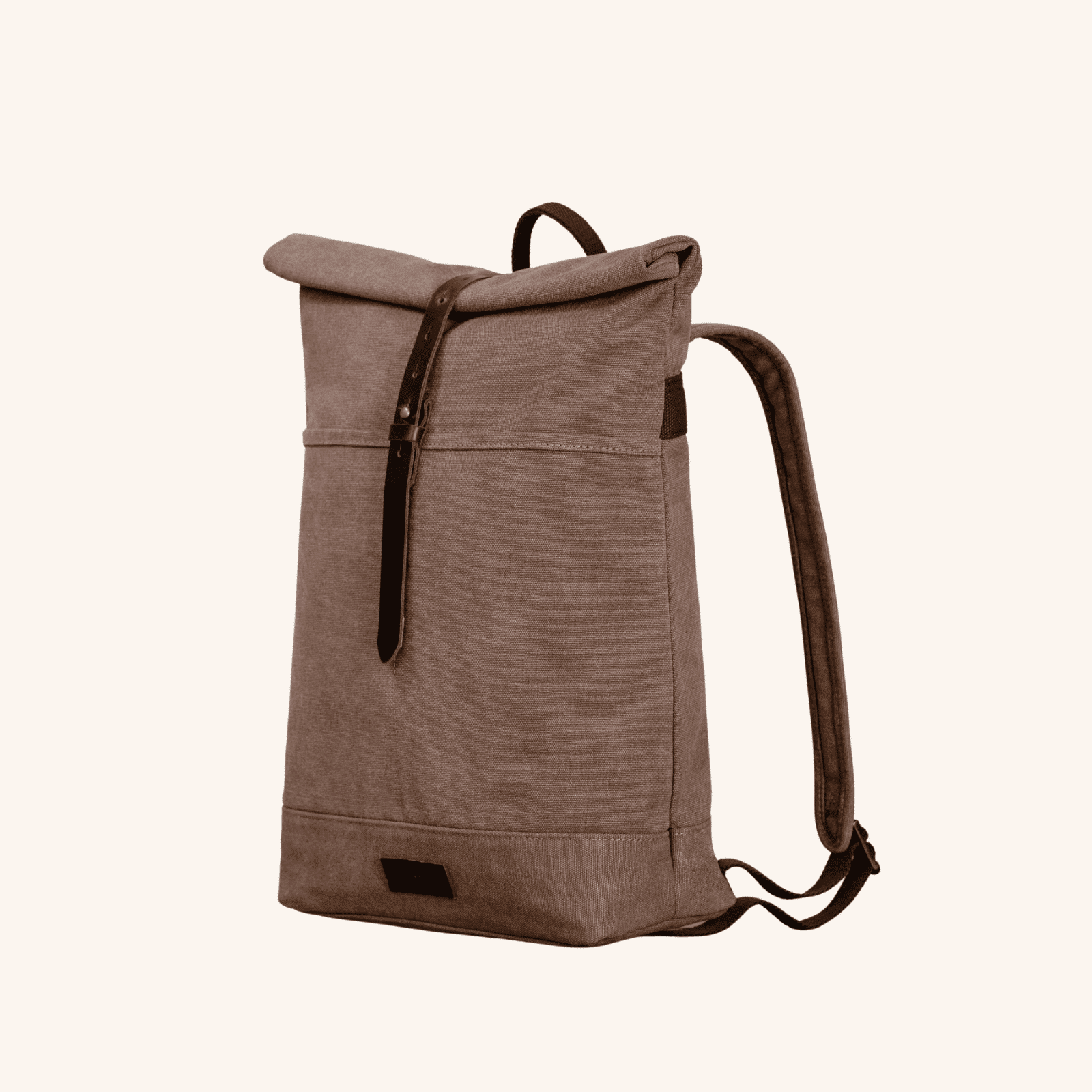 NORDLICHT Accessoires Rucksack Tamo Rolltop Braun Leder