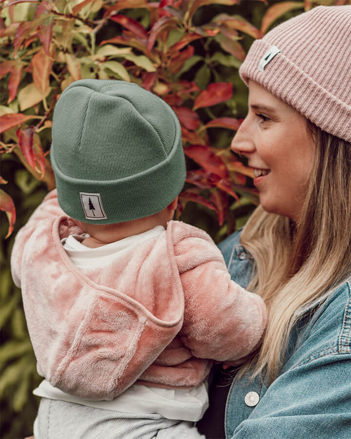 NIKIN Treeanie Classic Kids Mütze Cool Matcha Strick
