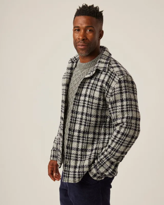 Peregrine Wool Overshirt Hemdjacke Redcliffe Britische Wolle