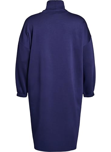Zizzi Dresses Midikleid Große Größen Evening Blue Modal