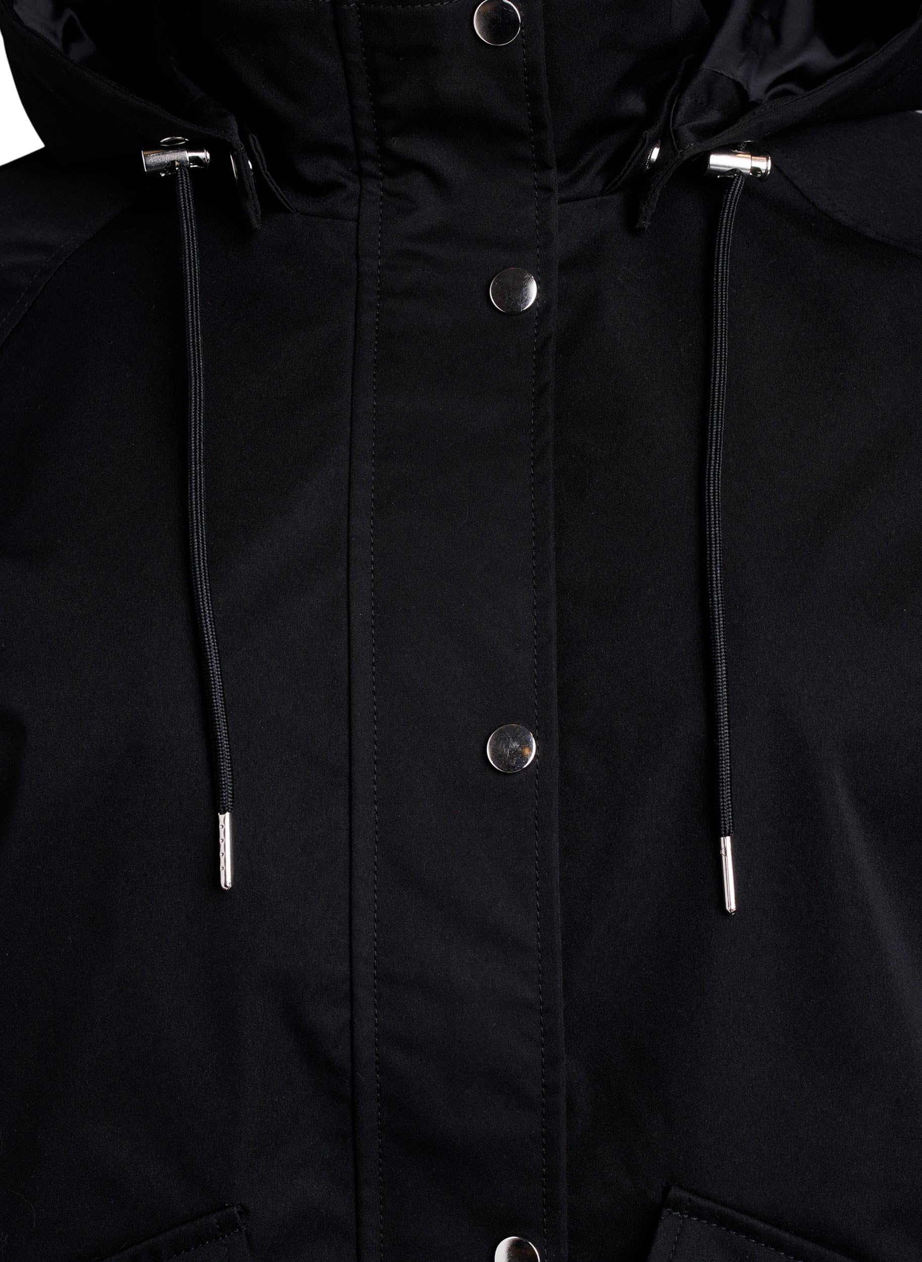 Zizzi Jackets Frühlingsparka Reißverschluss Kapuze Gr. 42-60