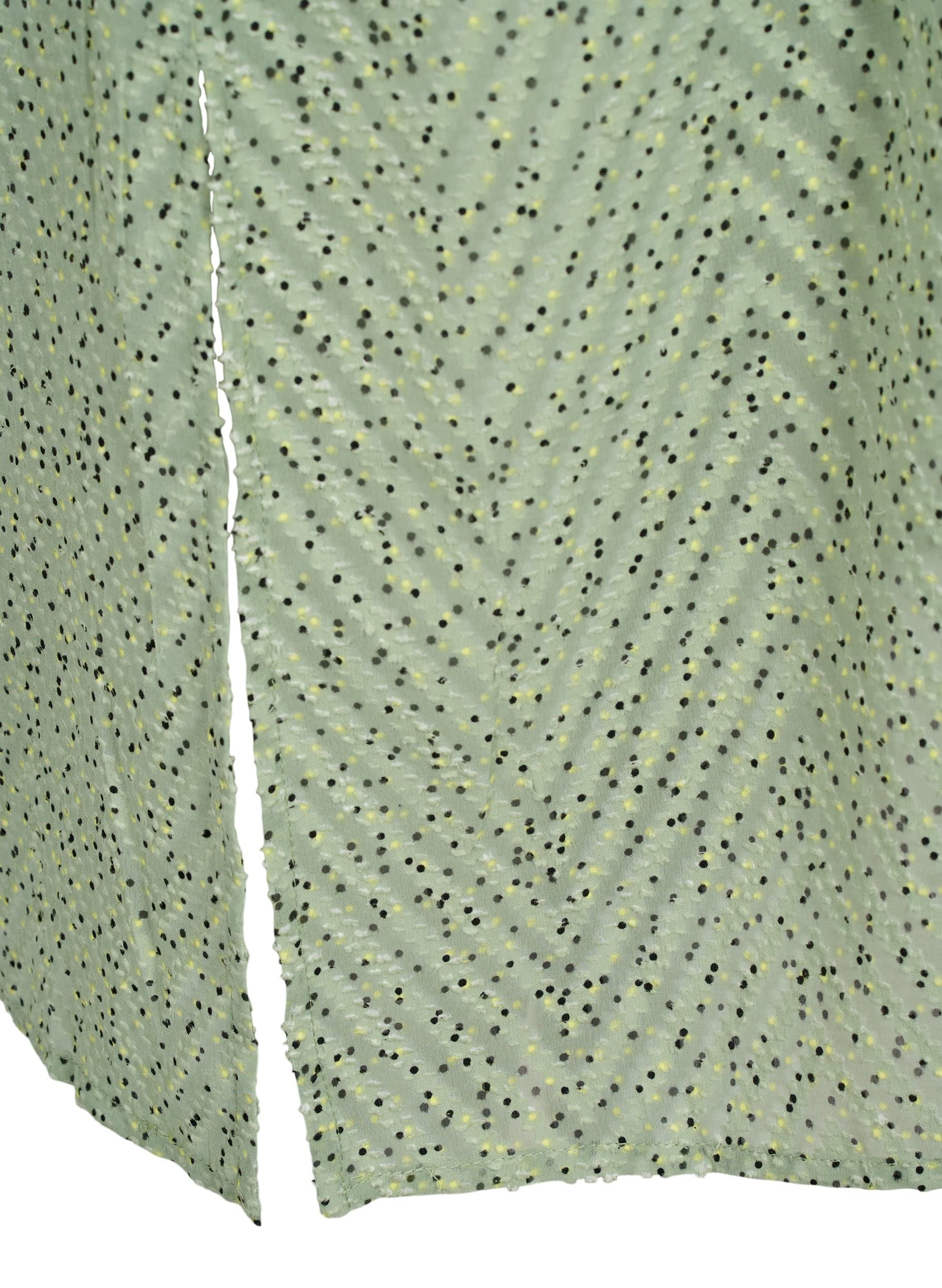 Zizzi Dresses Hemdkleid 3/4 Arm Dots