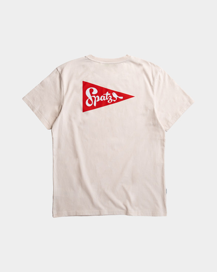 NIKIN TreeShirt Spatz T-Shirt Chalk beige Bio-Baumwolle