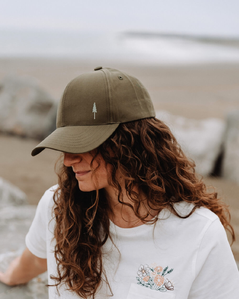 NIKIN TreeCap Baseball Cap Olive Grün Bio-Baumwolle verstellbar