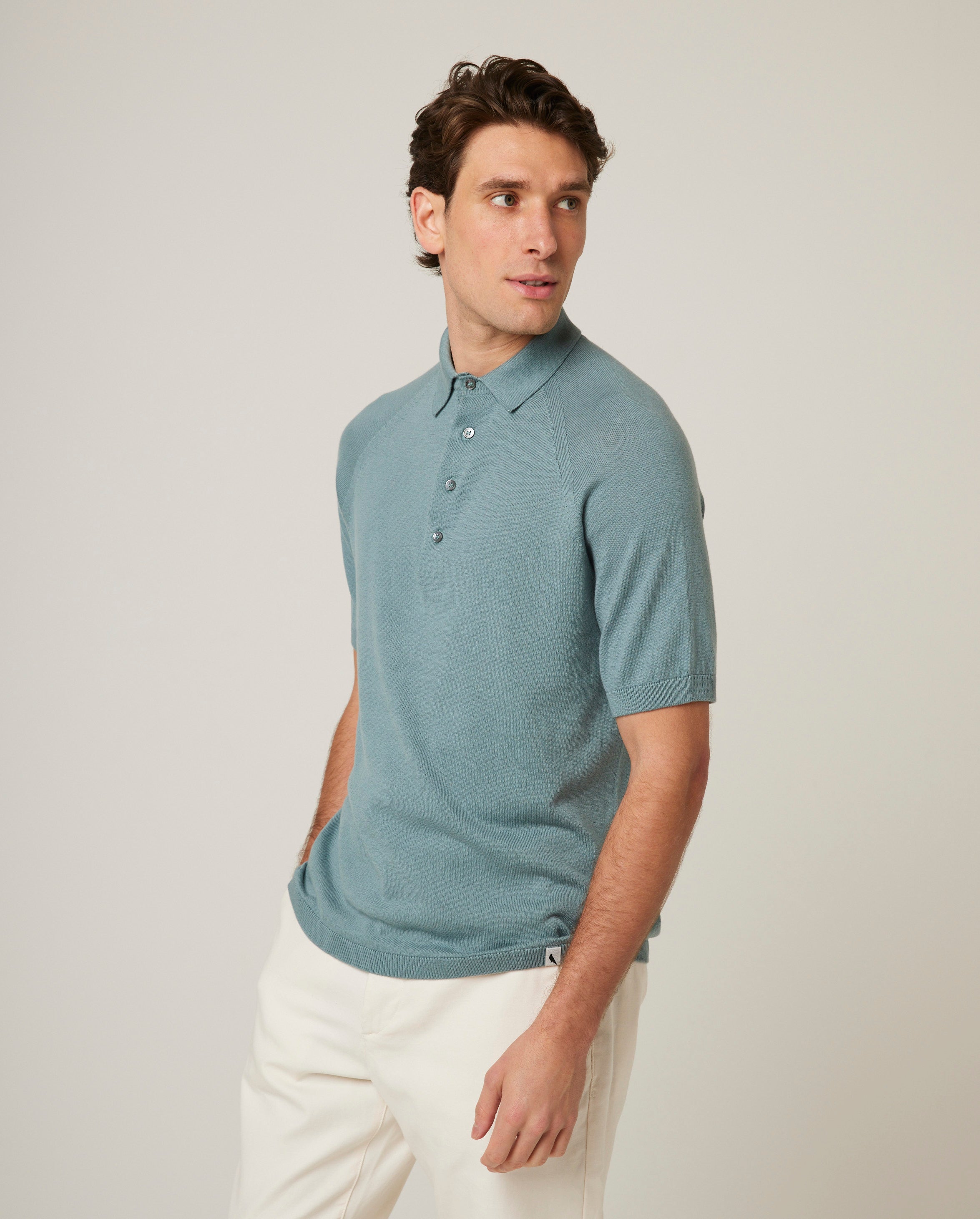 Peregrine Jones Polo 2.0 Lime Baumwolle
