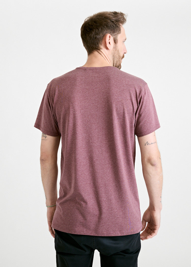 Wijld Woodshirt Alex T-Shirt Brushed Tree Rot Print