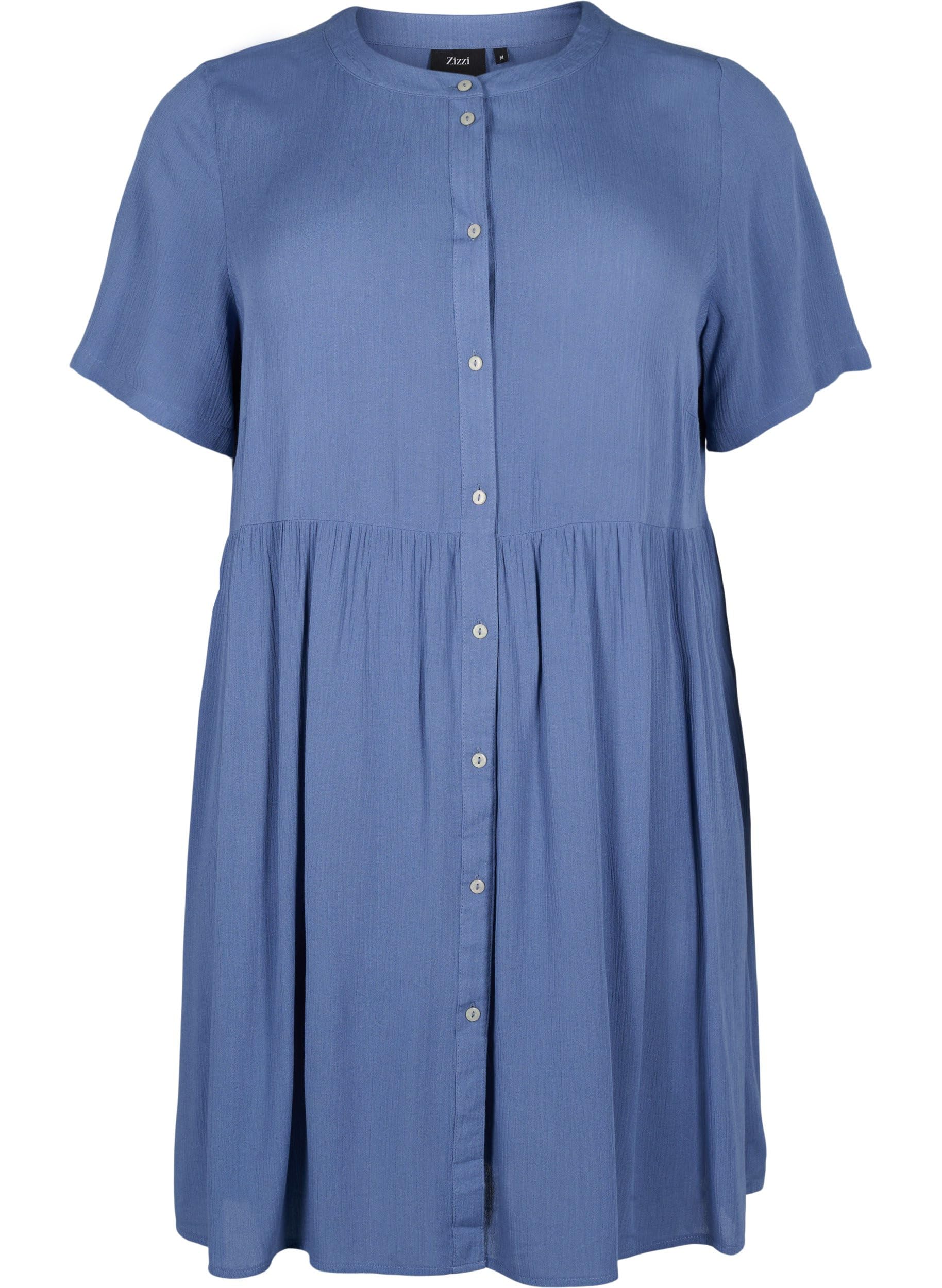 Zizzi A-Linie Kleid Damen Ecovero Viskose Gr.42-60
