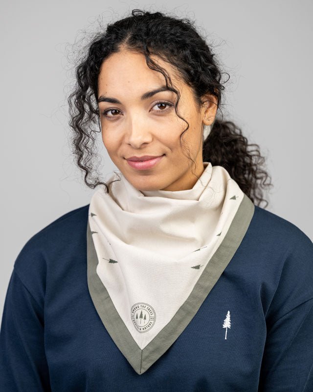 NIKIN TreeFoulard Scouts Beige Halstuch Bio-Baumwolle