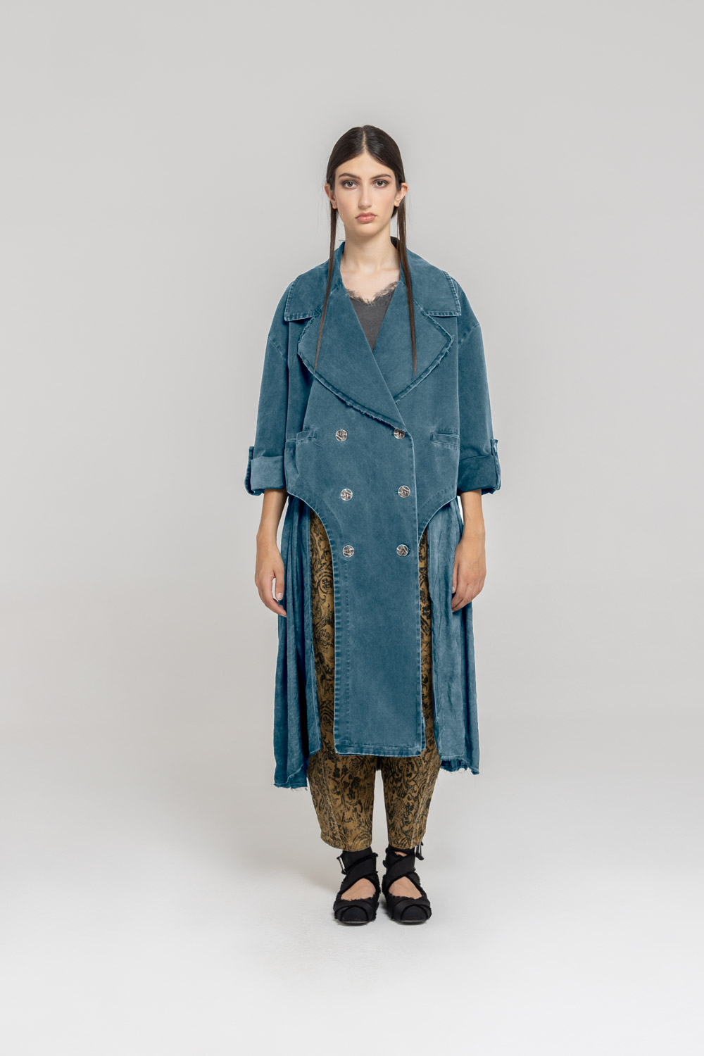 Sanctamuerte Capispalla Giacca Over Jacke Oversize