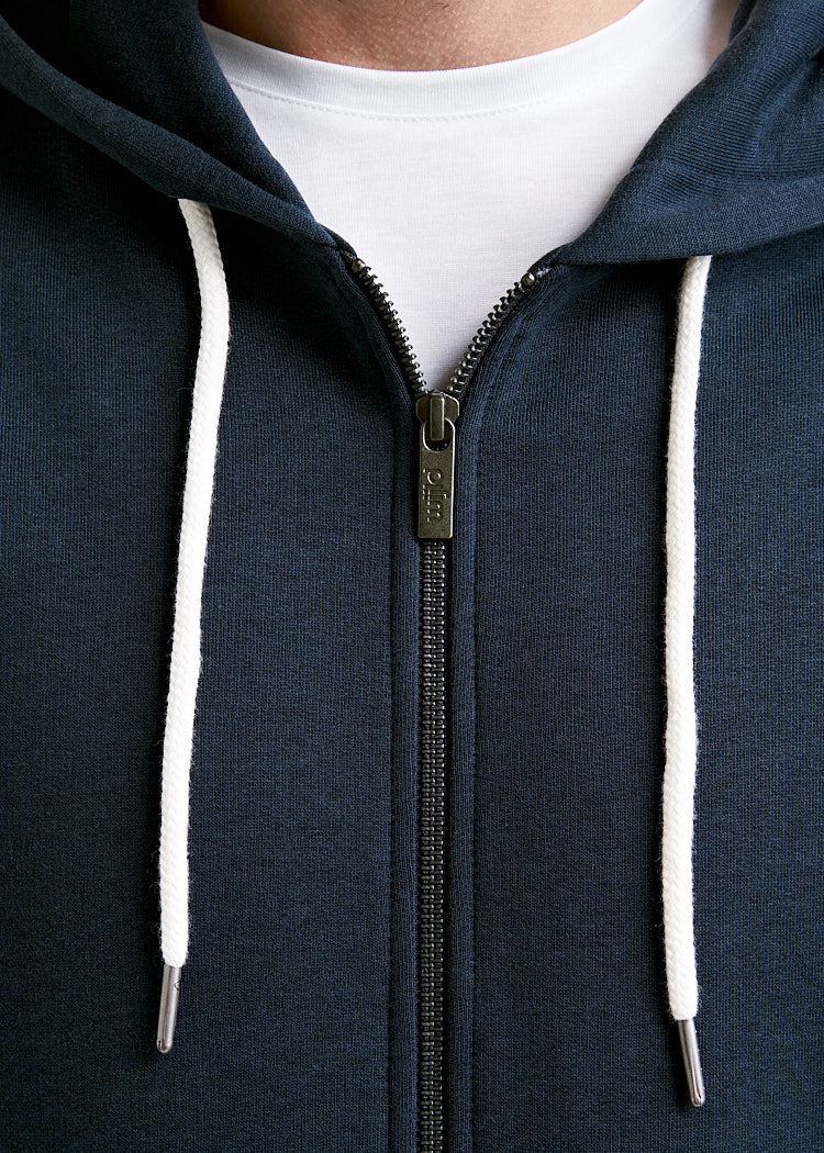 Wijld Carbon Herren Sweatjacke Holz Kapuze