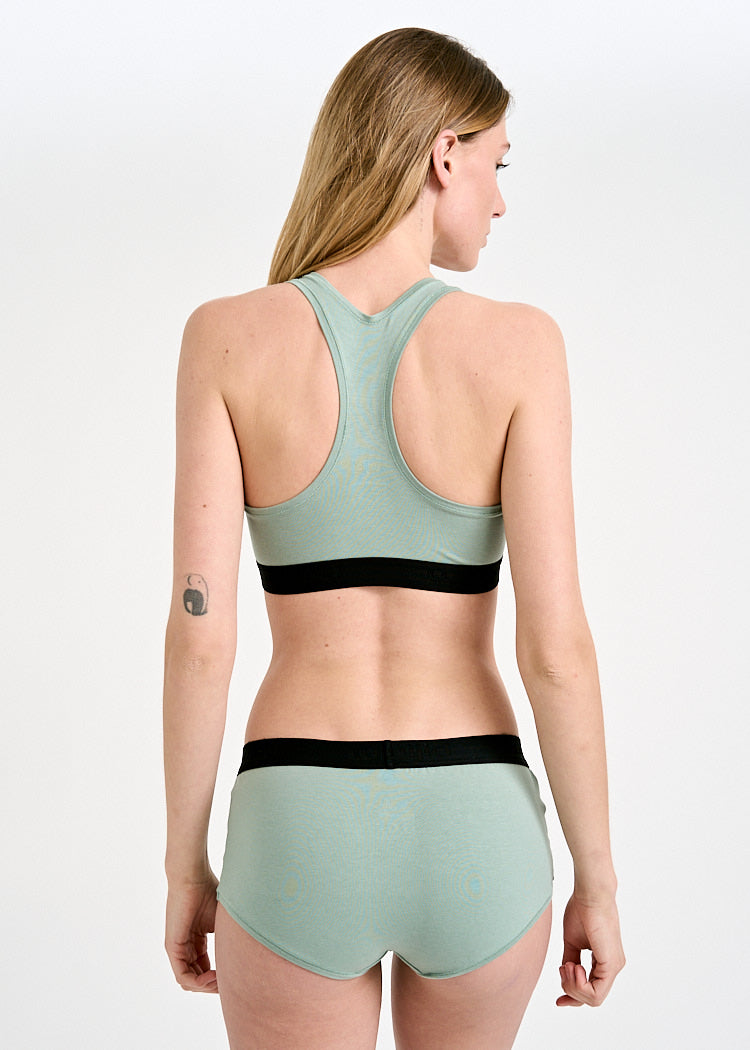 Wijld Hipster Green Bay Damen Slip Bio-Baumwolle