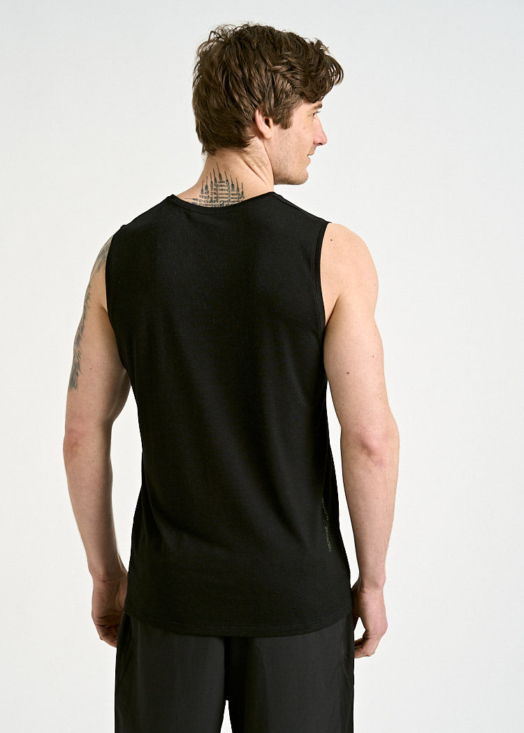Wijld Arian Sleeveless Sportshirt Herren Schwarz