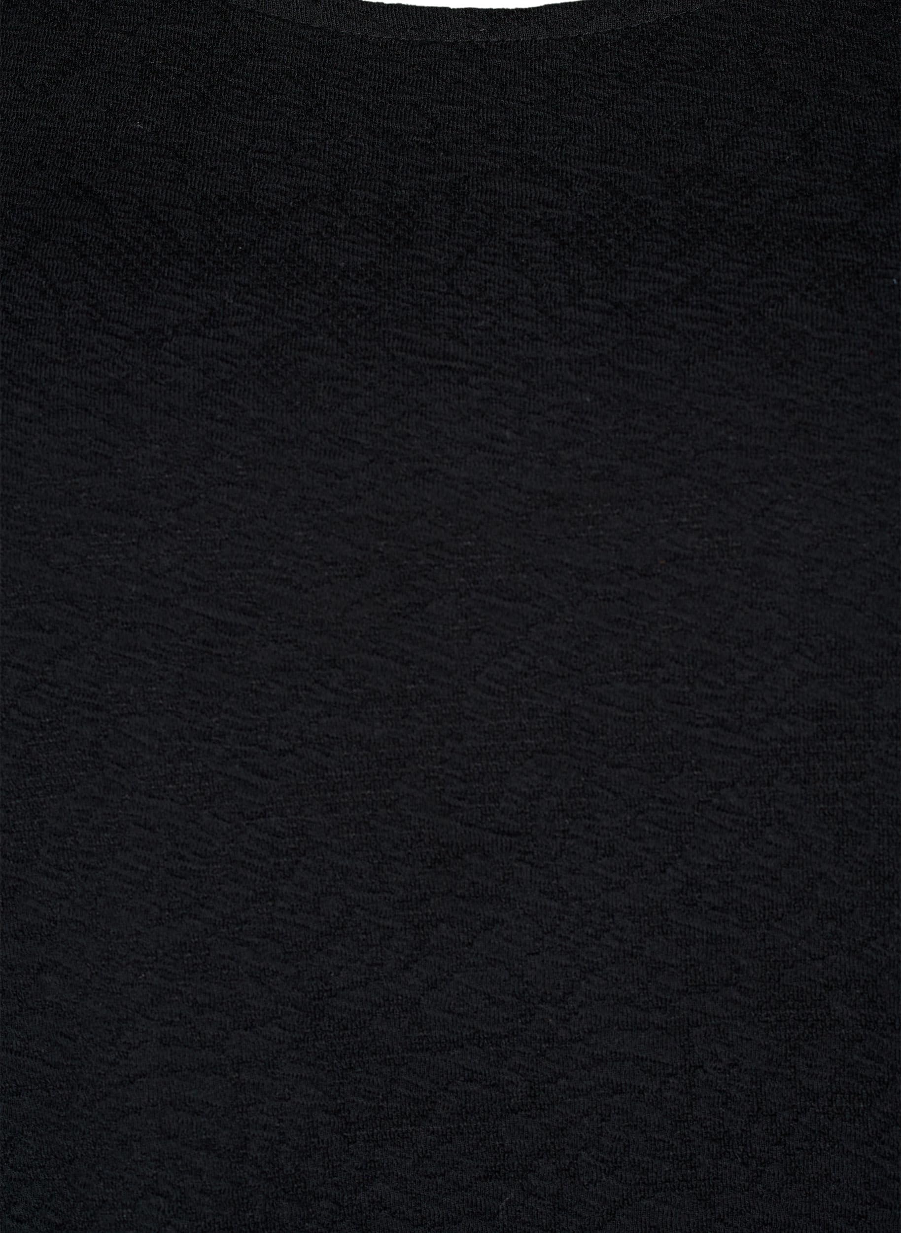 Zizzi Bluse Damen Langarm Struktur Bequem
