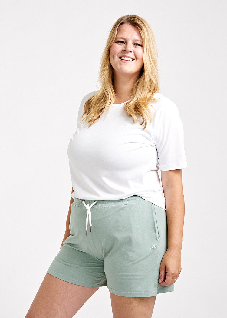 Wijld Jersey Shorts Damen Green Bay Lyocell Locker
