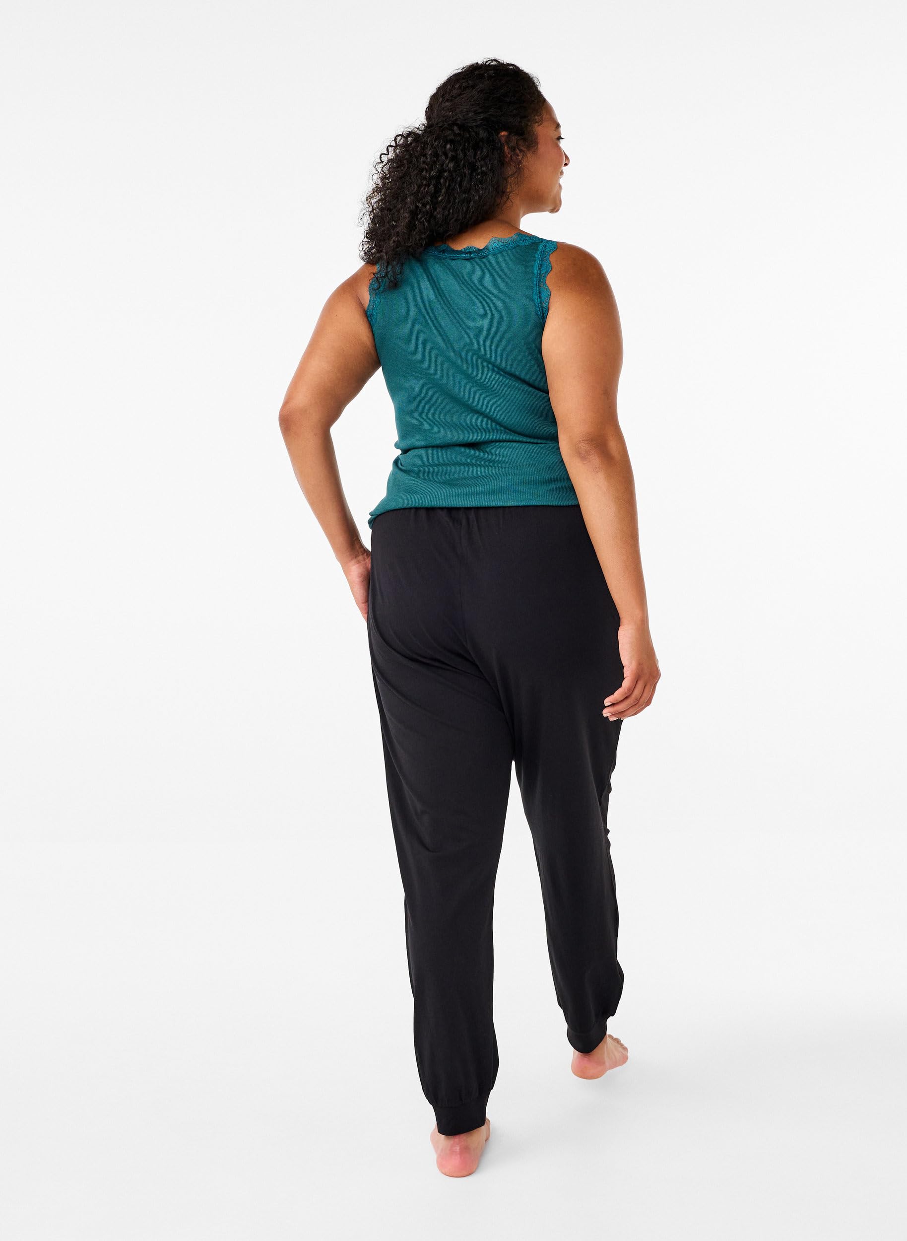 Zizzi Nightwear Schlafanzughose Baumwolle 42-44