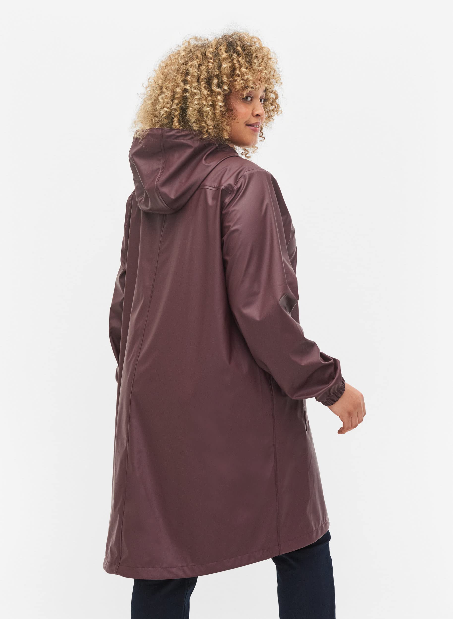 Zizzi Jackets Regenjacke Softshell mit Kapuze Große Größen