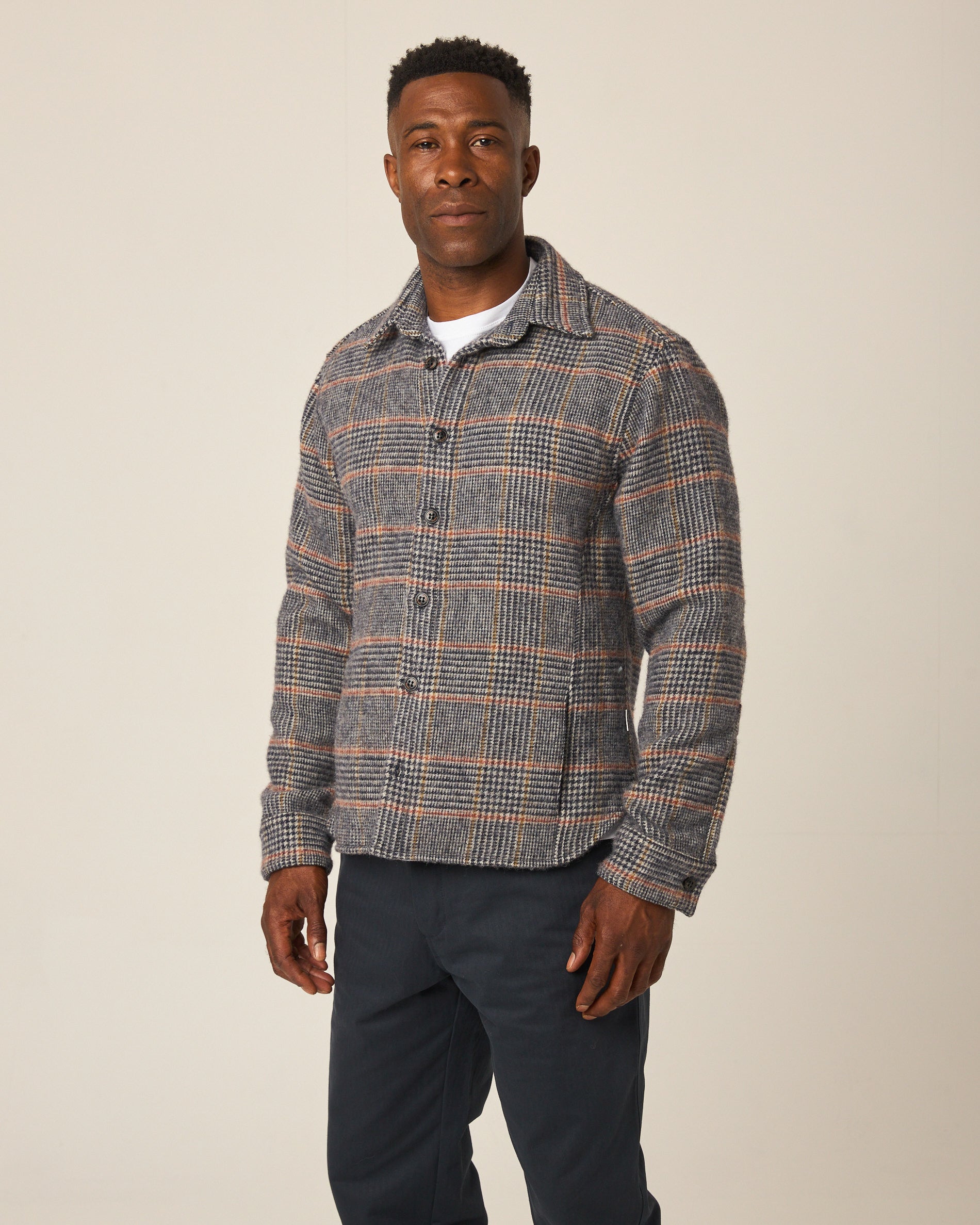 Peregrine Wool Overshirt Hemdjacke Redcliffe Britische Wolle