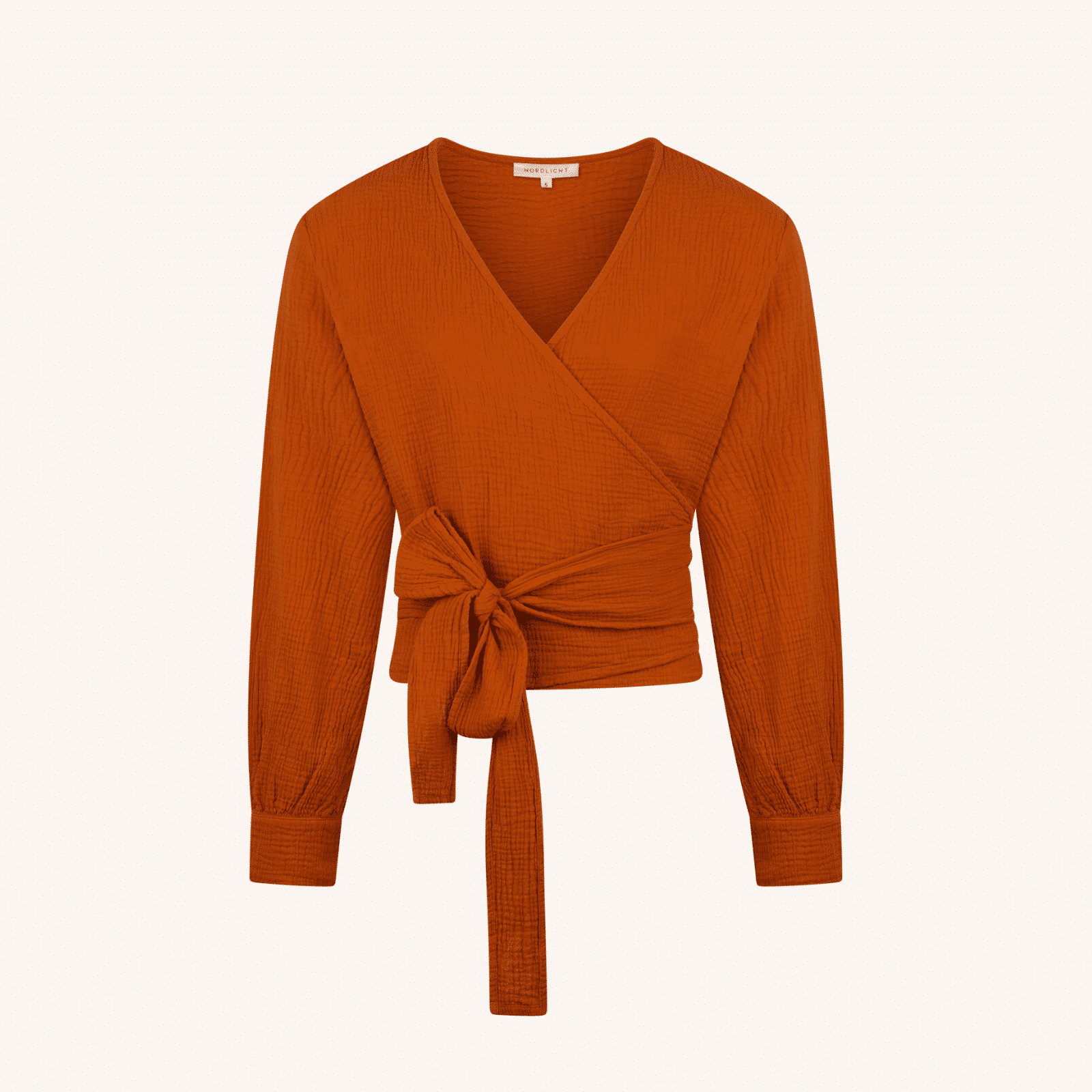 Nordlicht Freda Musselin Wickelbluse Bio-Baumwolle