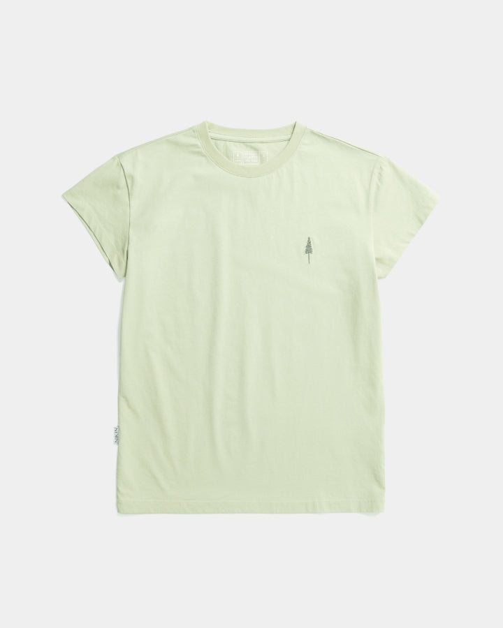 NIKIN TreeShirt Women T-Shirt Cool Matcha Bio-Baumwolle