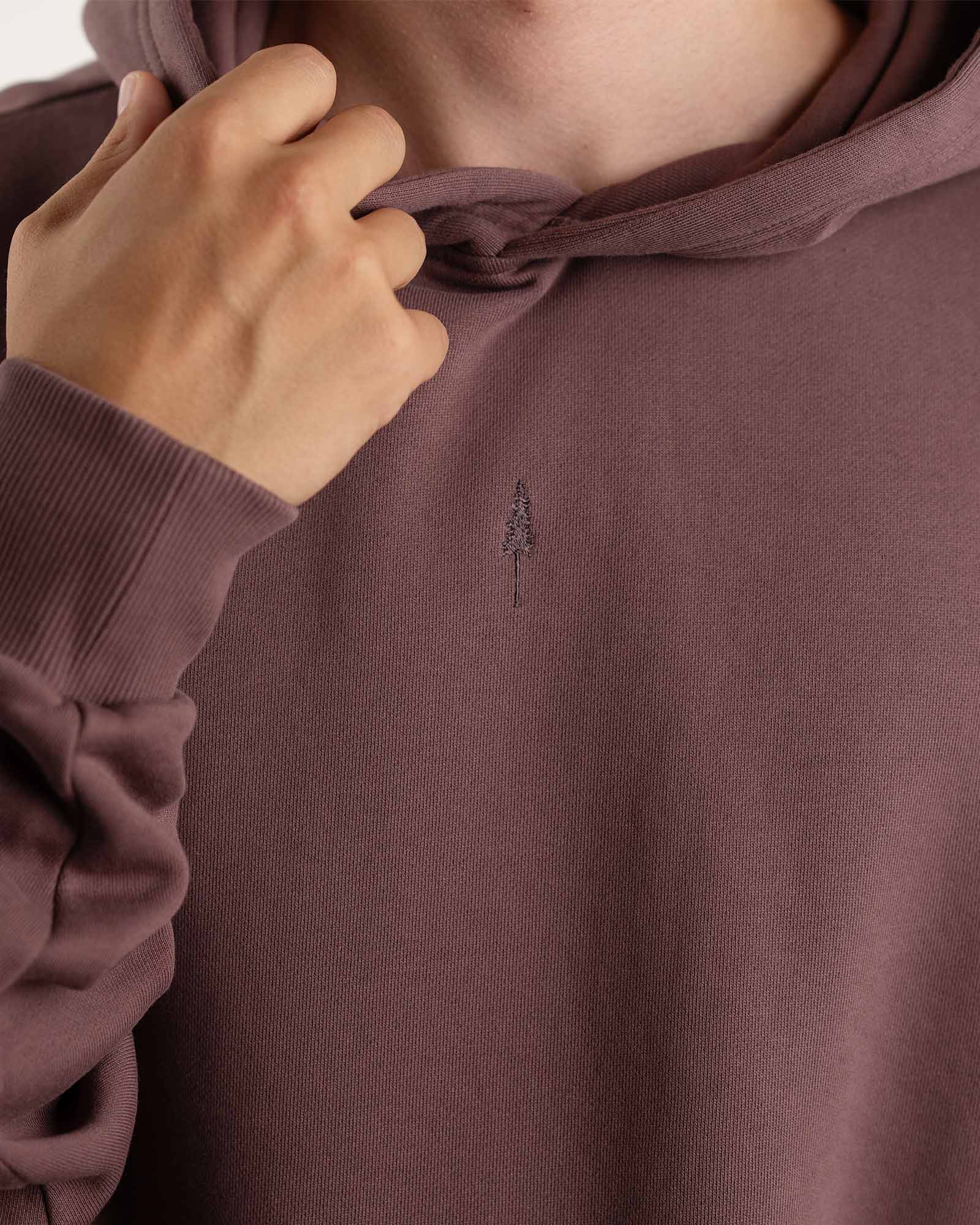 NIKIN TreeHoodie Oversized Hoodie Cocoa Bio-Baumwolle