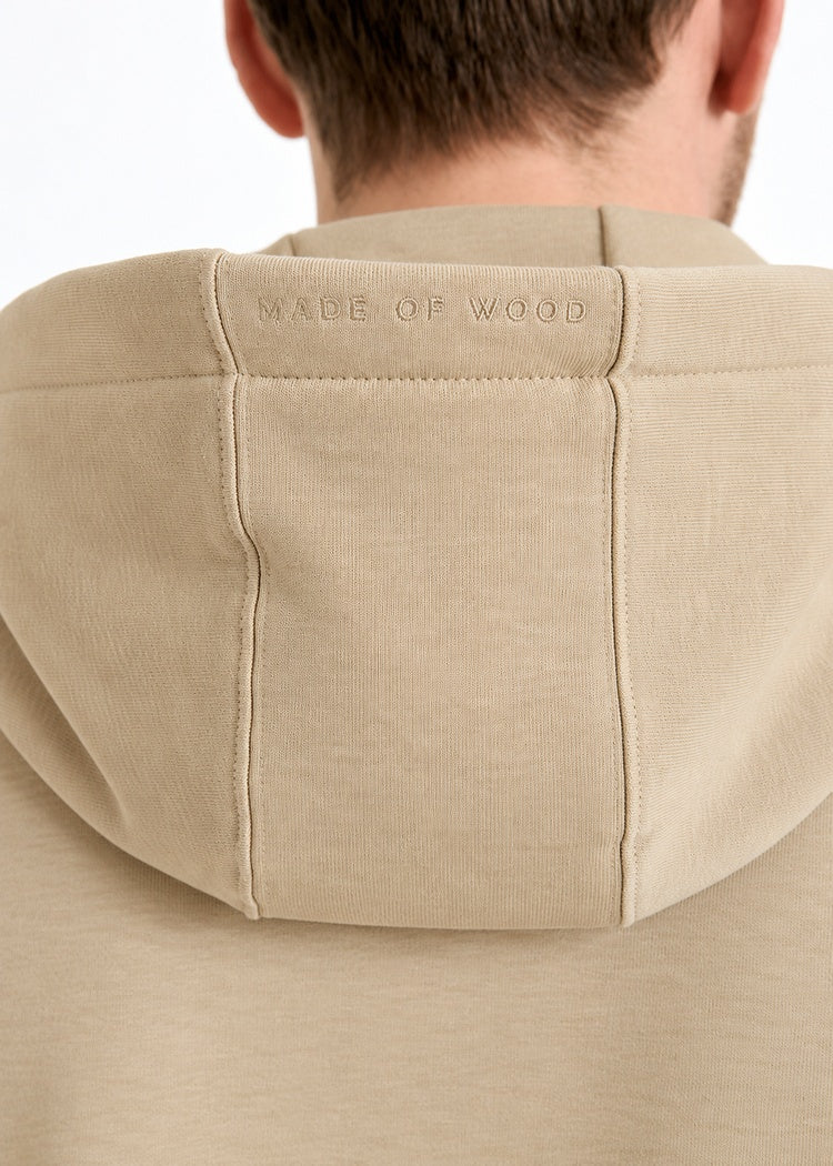 Wijld Leon Pebble Herren Sweatjacke Kapuze Bio