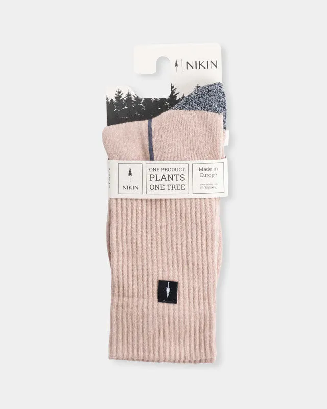 NIKIN TreeSocks Outdoor Wandersocken Beige 39-41