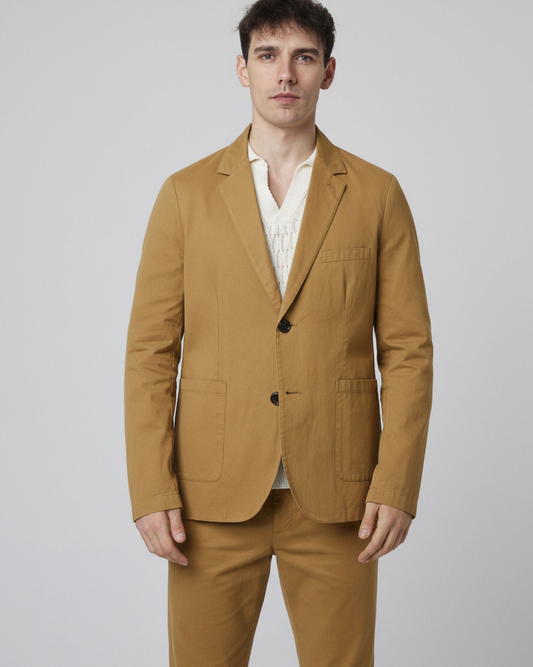 Peregrine Belmont Blazer Navy Baumwolle